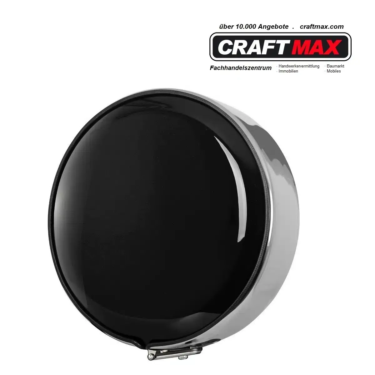 Reserveradcover, Ersatzradabdeckung aus Edelstahl für 205 – 225/75 R15 – Tiefe: 195 mm Durchmesser: 730 mm – Bild 4