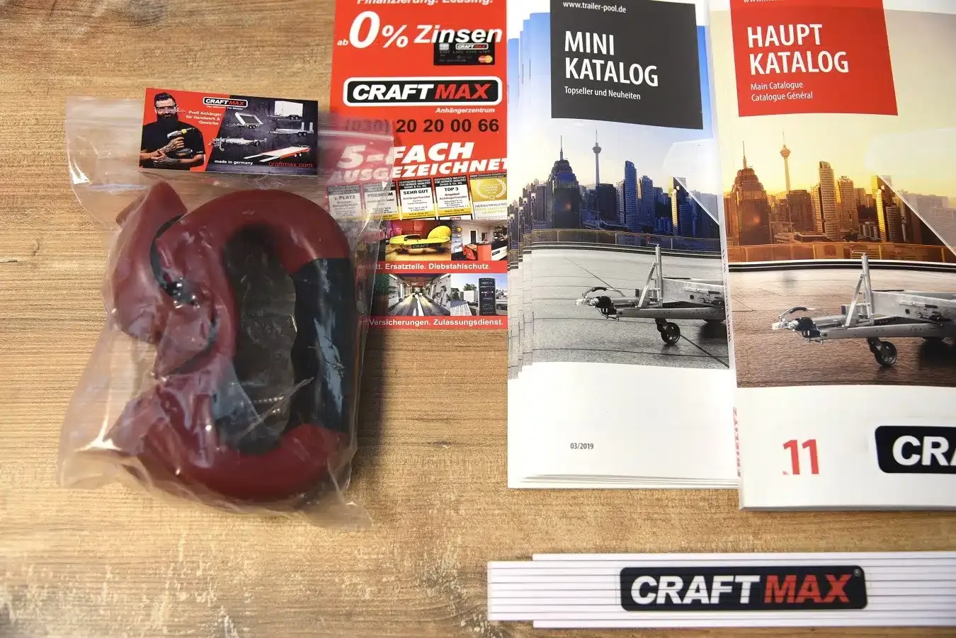 Rangiergriff Rangierhilfe für Stützrad Kurbel Ø 48mm für PKW-Anhänger & Caravan – Bild 3