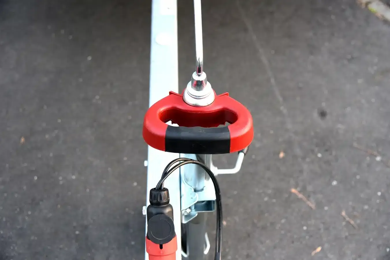 Rangiergriff Rangierhilfe für Stützrad Kurbel Ø 48mm für PKW-Anhänger & Caravan – Bild 5