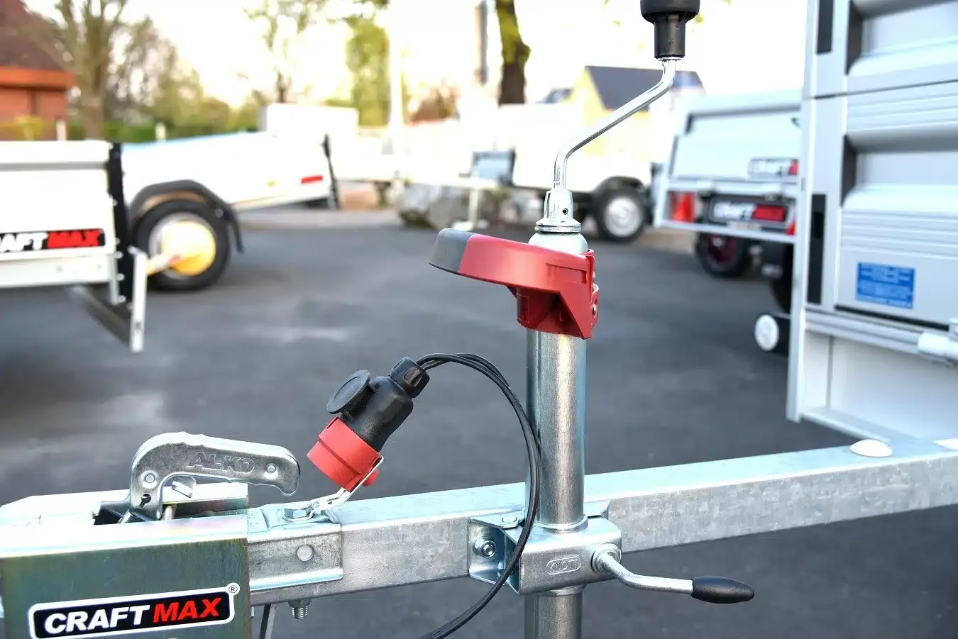 Rangiergriff Rangierhilfe für Stützrad Kurbel Ø 48mm für PKW-Anhänger & Caravan – Bild 7