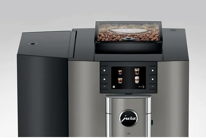 Jura Kaffeevollautomat X10 Dark Inox (SA) 15545 – Bild 7